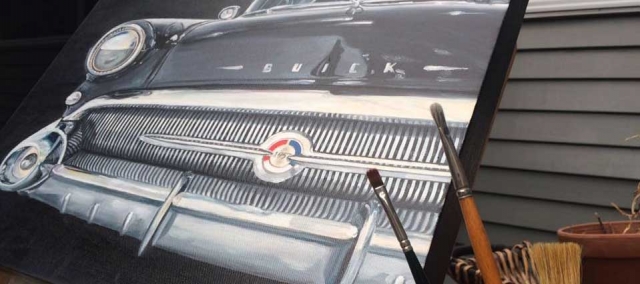 57 Buick art New Zealand